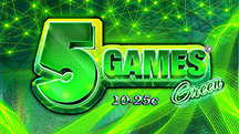 5 Games Green 10c-25c